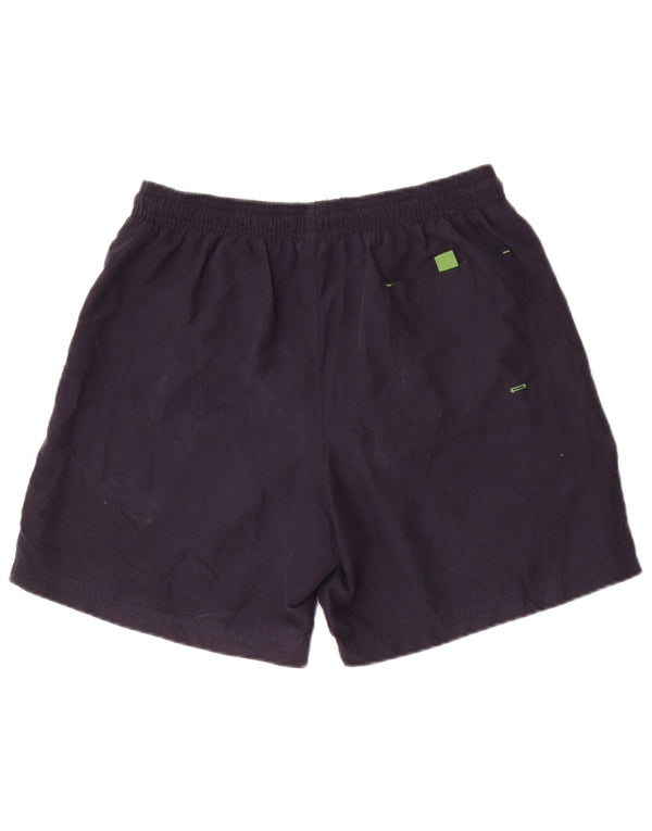 Pantaloncini da bagno da uomo Marks & Spencer medio poliestere blu navy