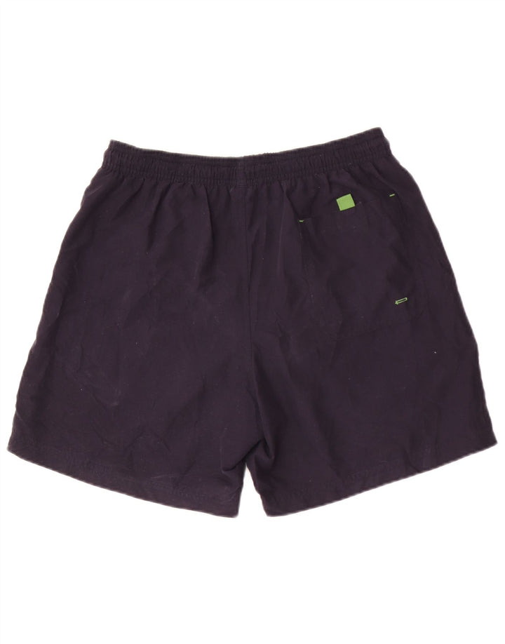 Pantaloncini da bagno da uomo Marks & Spencer medio poliestere blu navy