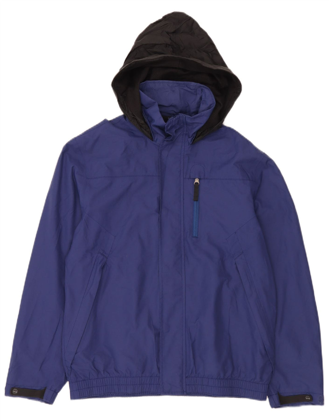 Giacca a vento con cappuccio da uomo Timberland UK 36 Small Blue Colourblock