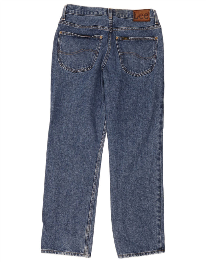 Jeans dritti comfort Lee Brooklyn da uomo W32 L30 cotone blu