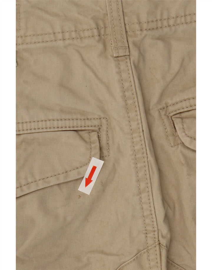 Pantaloncini cargo da uomo Superdry W30 cotone beige medio