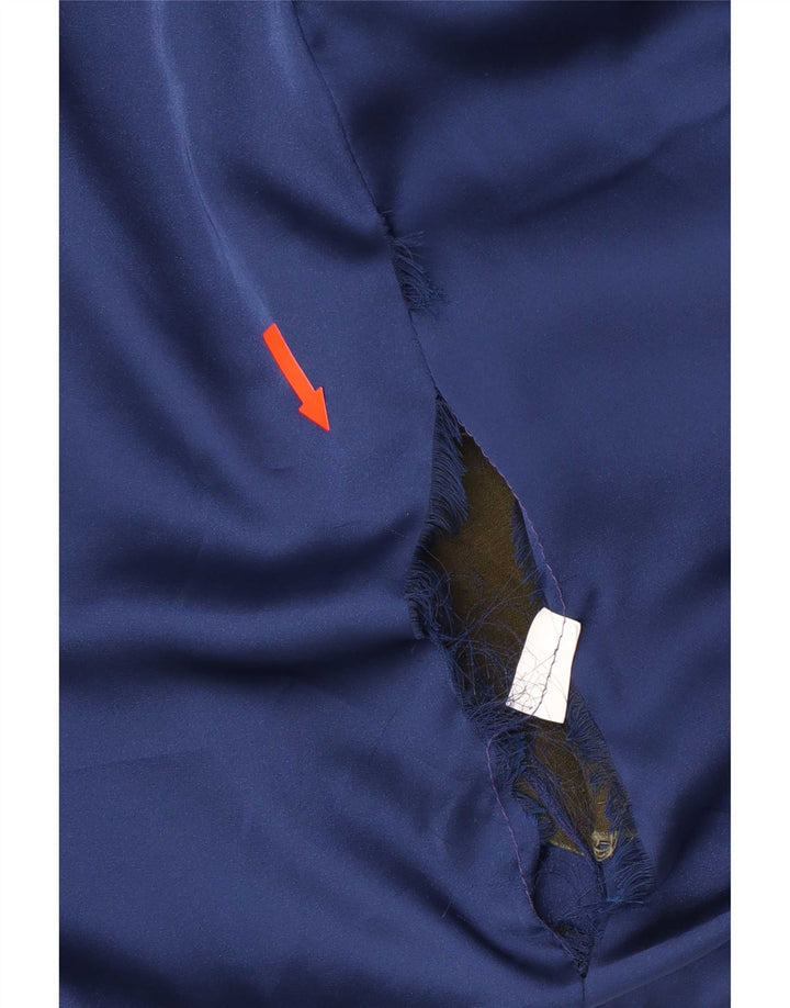 Giacca militare aperta da donna Zara UK 14 grande verde