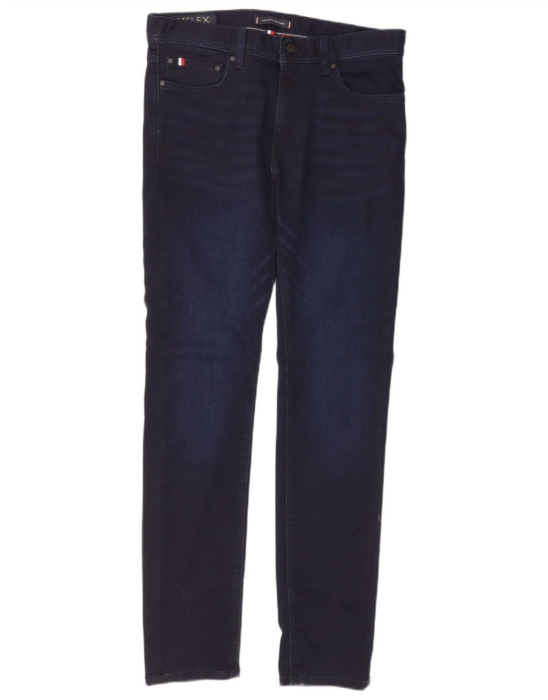 Tommy Hilfiger Uomo Bleecker Slim Jeans W32 L32 Blu Navy