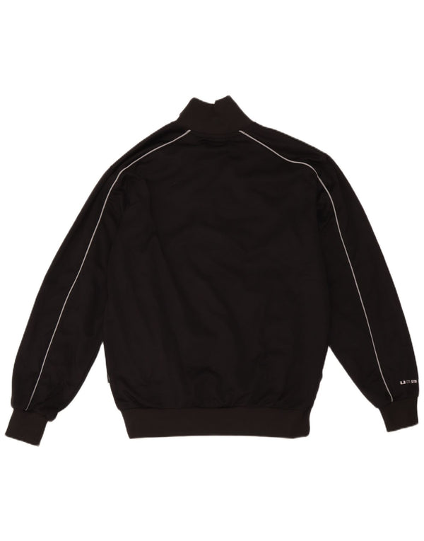 Giacca da tuta da uomo Umbro in poliestere nero medio