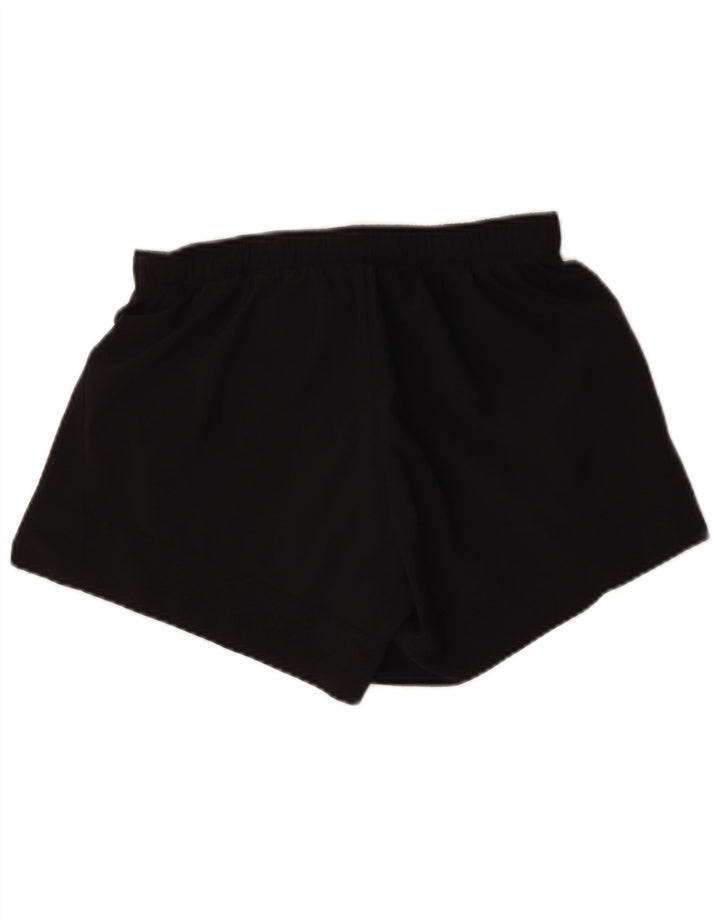 Pantaloncini sportivi Nike da donna Dri Fit UK 14 medio nero poliestere