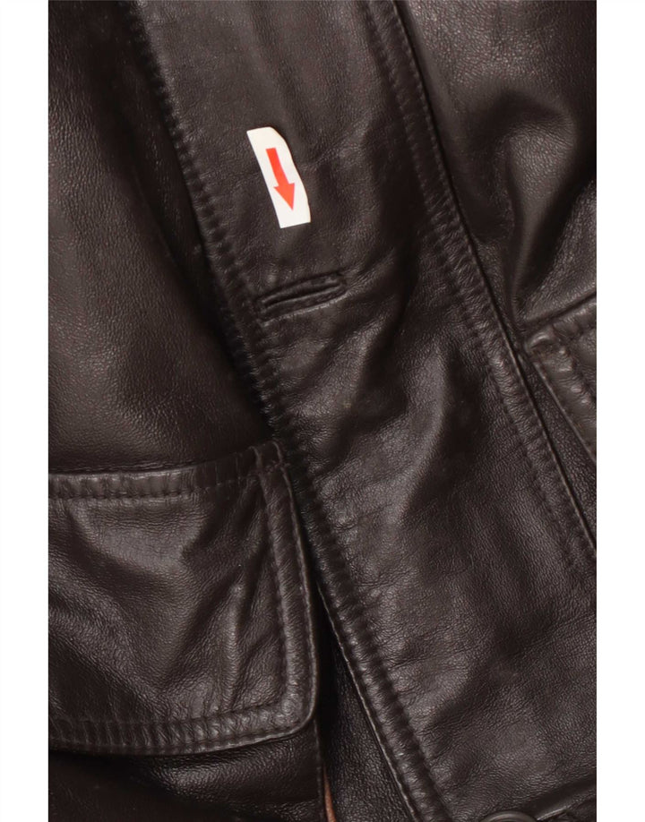 Giacca in pelle da uomo Magione Zugaroni IT 52 XL Marrone