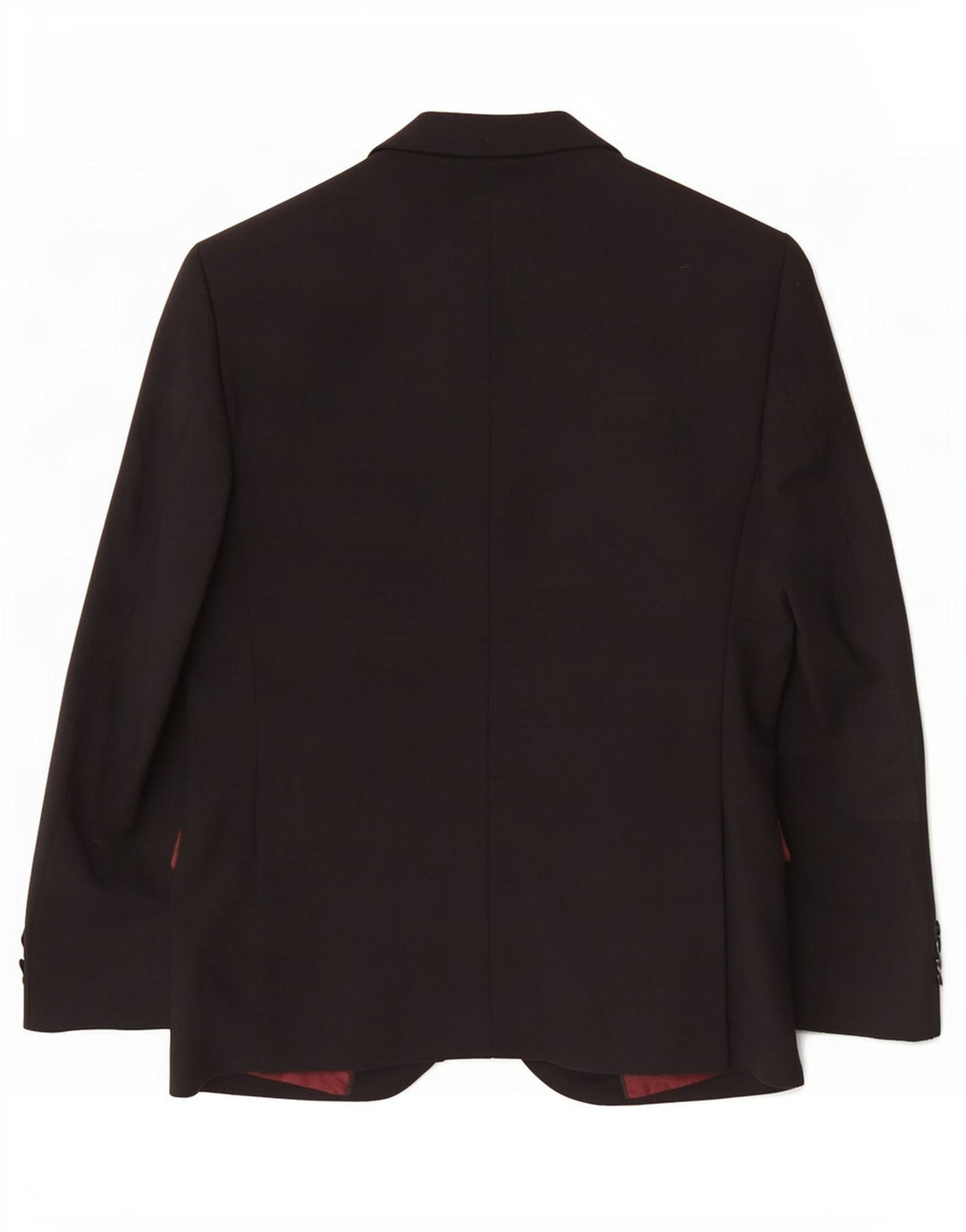 Giacca blazer slim a 2 bottoni Marks & Spencer da uomo UK 36 piccola in lana nera