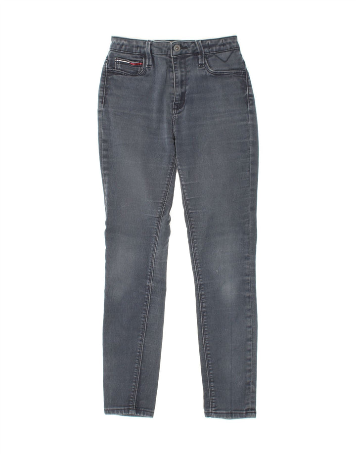 TOMMY HILFIGER Womens Skinny Jeans W28 L27 Blue Polyester Vintage Tommy Hilfiger and Second-Hand Tommy Hilfiger from Messina Hembry 