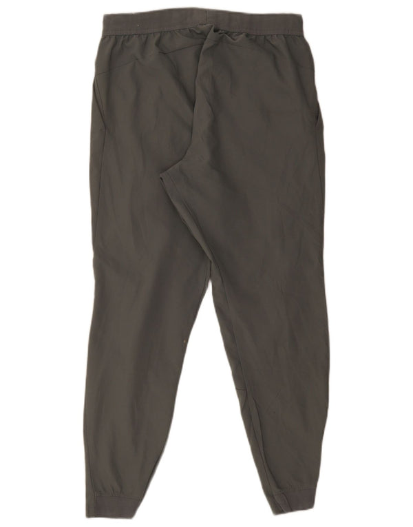 Pantaloni da tuta Nike Dri Fit da uomo in poliestere grigio medio
