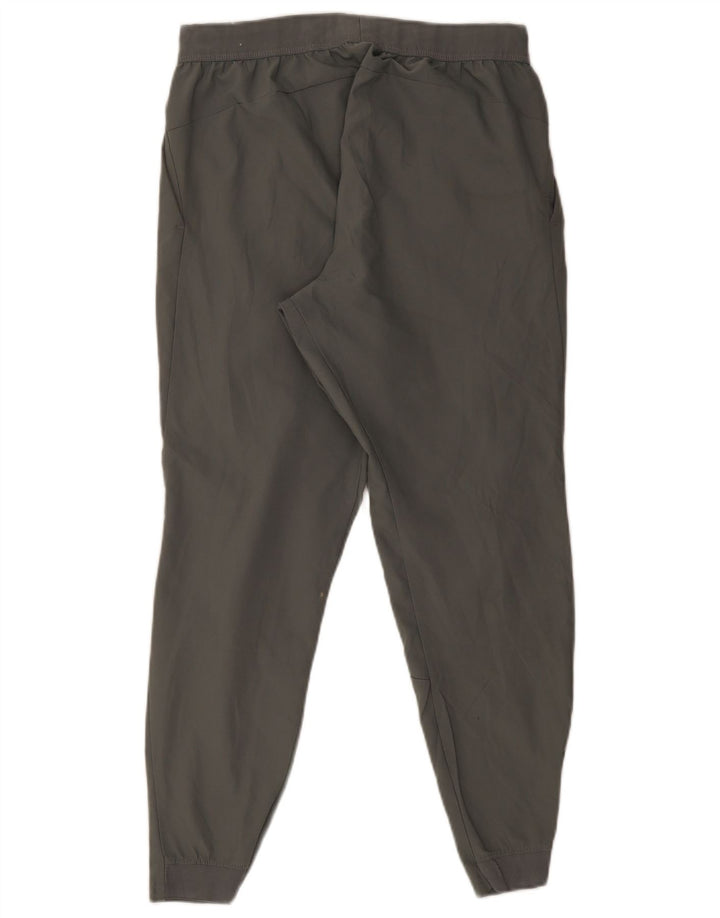 Pantaloni da tuta Nike Dri Fit da uomo in poliestere grigio medio