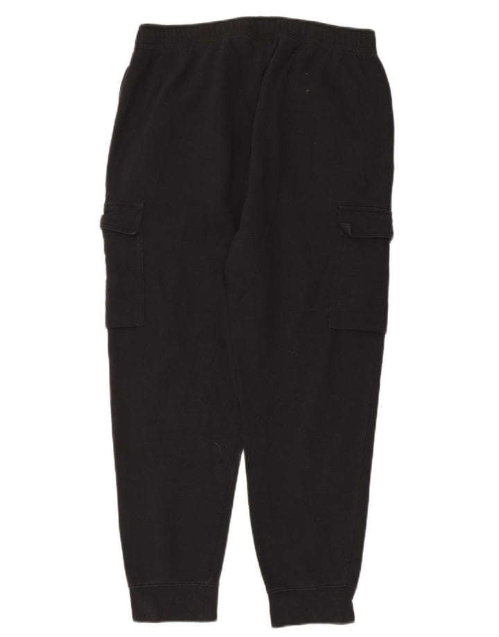 Pantaloni da tuta cargo da uomo Nike, pantaloni da jogging, grandi, in cotone nero