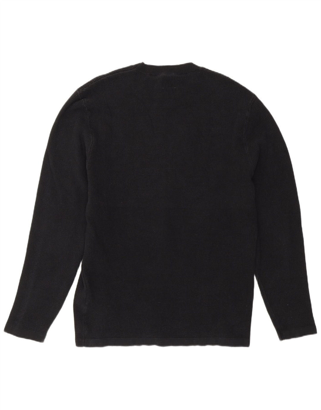 Maglione maglione girocollo da uomo Zara grande nero
