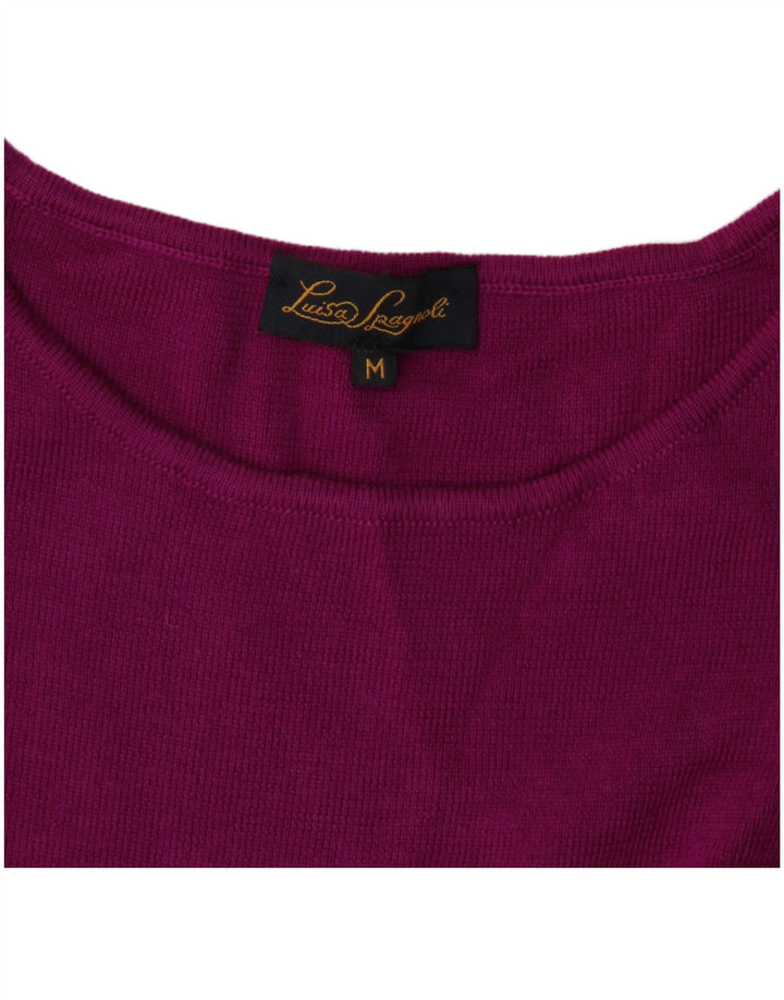 Canotta da donna Luisa Spagnoli UK 12 viola medio