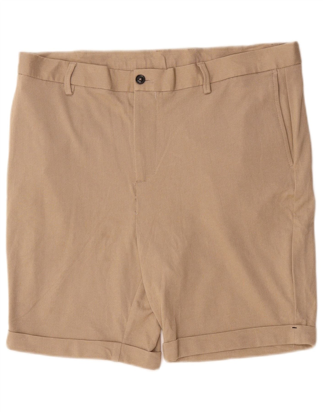 Pantaloncini chino da uomo Zara EU 44 Large W34 viscosa beige