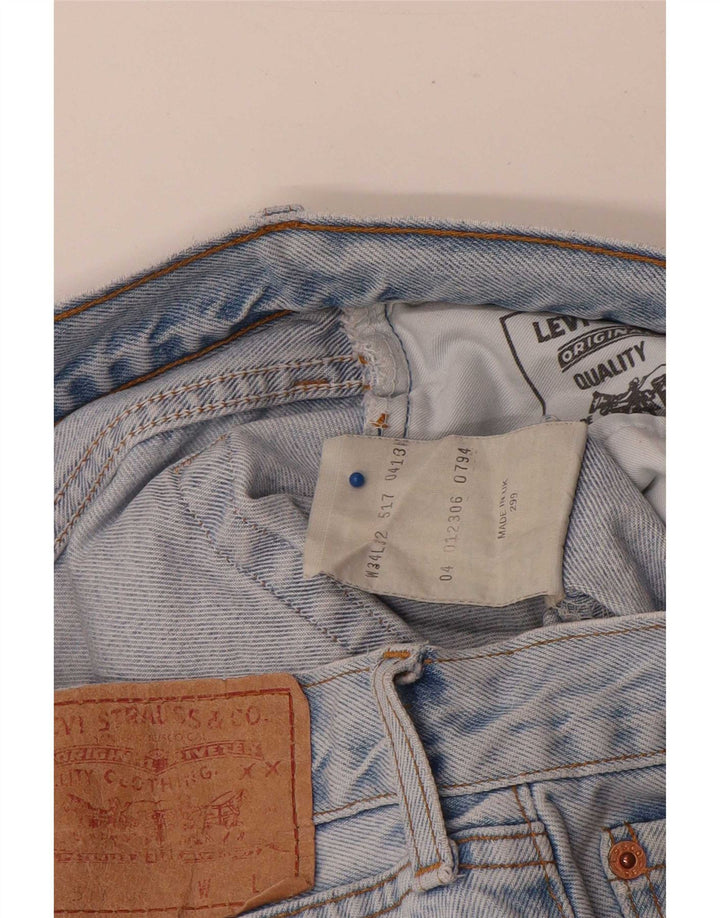 Levi's Uomo 517 Jeans dritti W34 L32 Cotone Blu