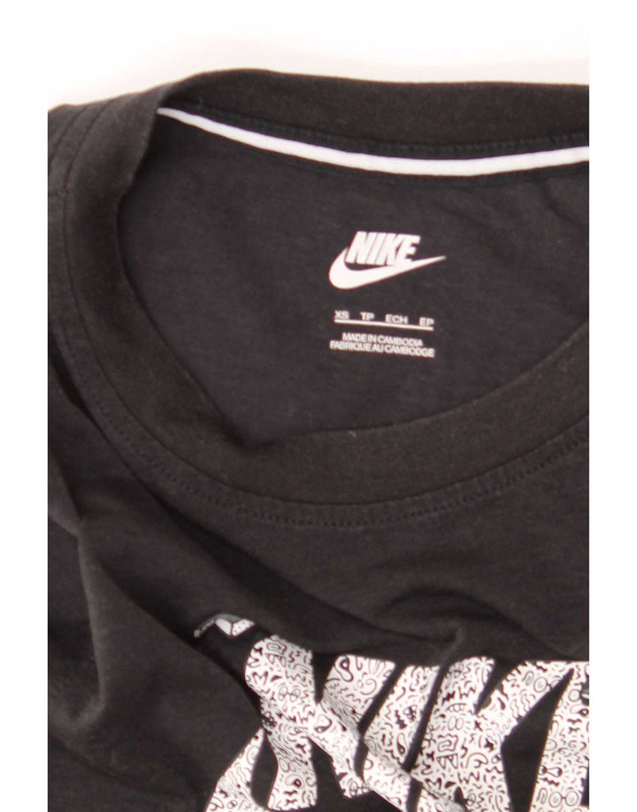 Canotta grafica Nike da uomo XS nera