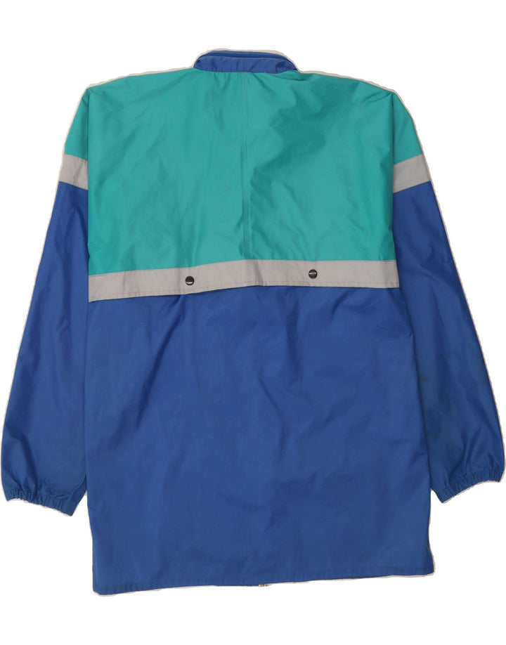 VINTAGE Mens Hooded Rain Jacket UK 38 Medium Multicoloured Polyamide Vintage Vintage and Second-Hand Vintage from Messina Hembry 