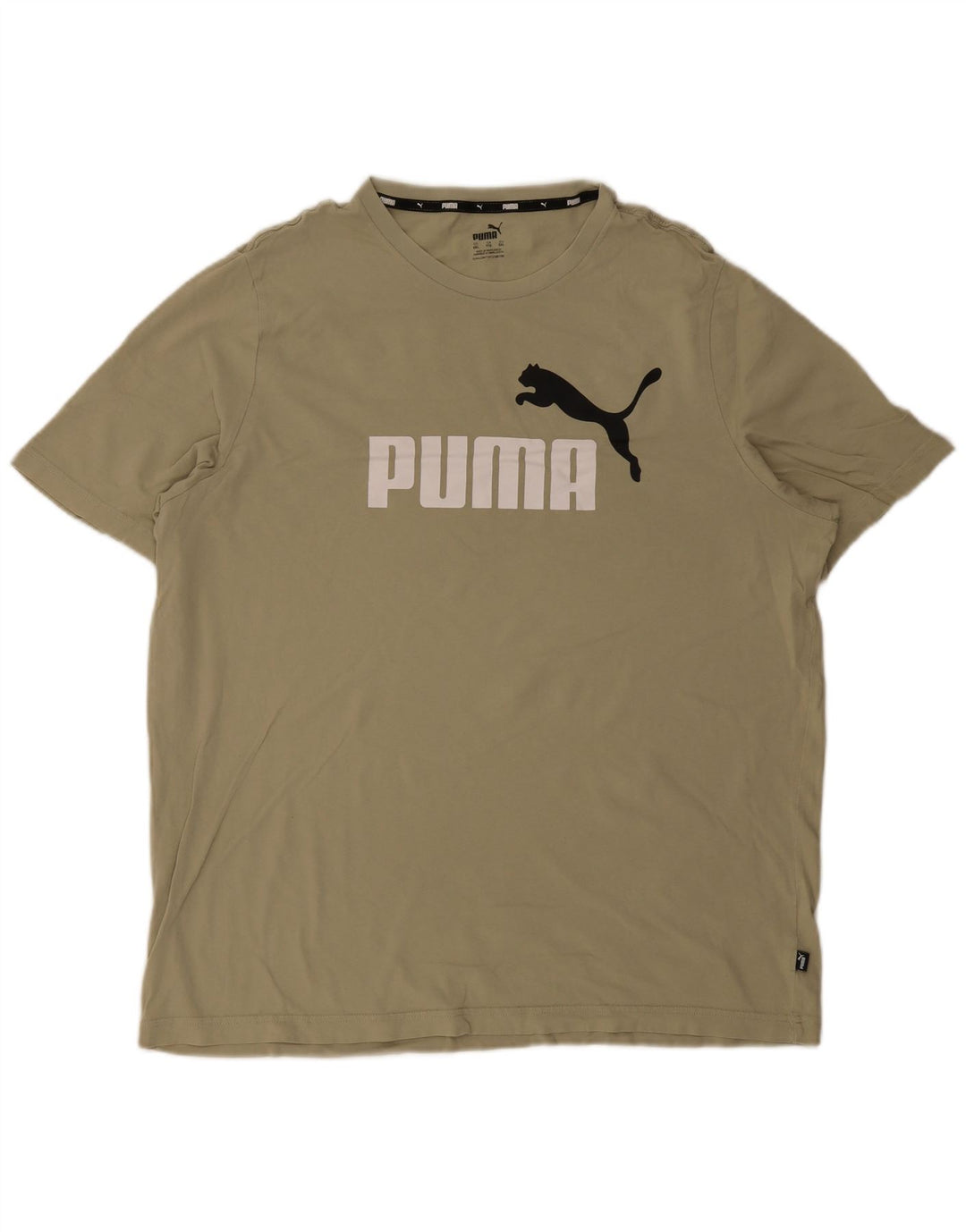 Maglietta grafica da uomo Puma Top 2XL Cachi