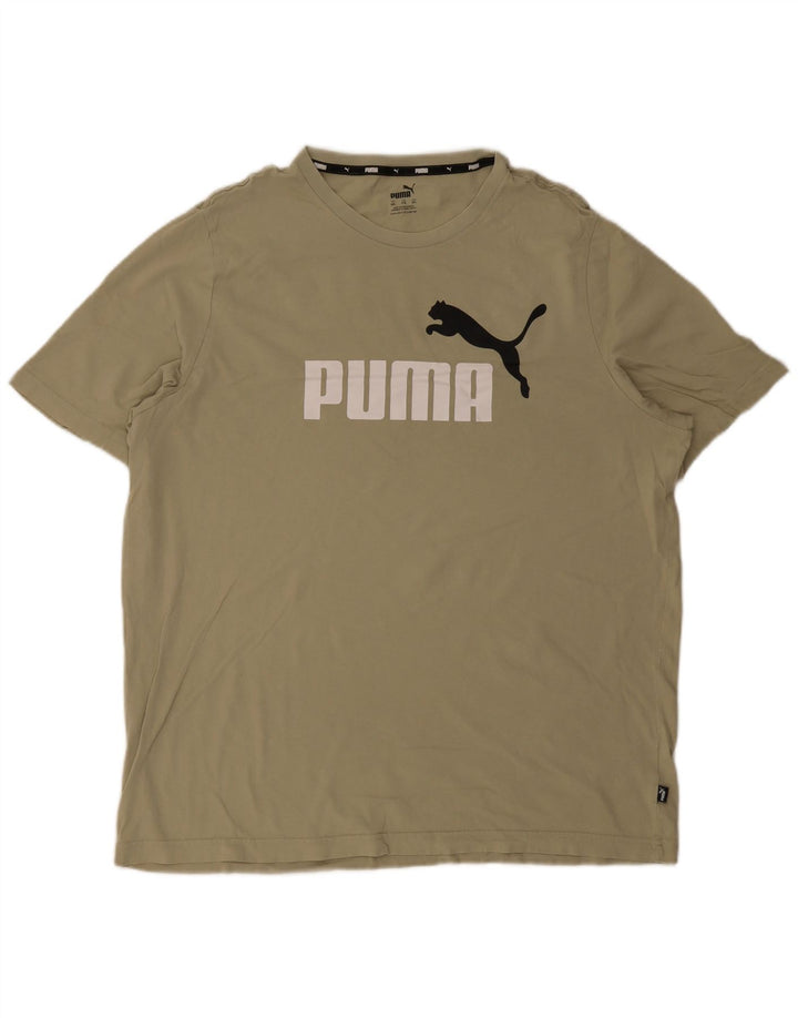 Maglietta grafica da uomo Puma Top 2XL Cachi