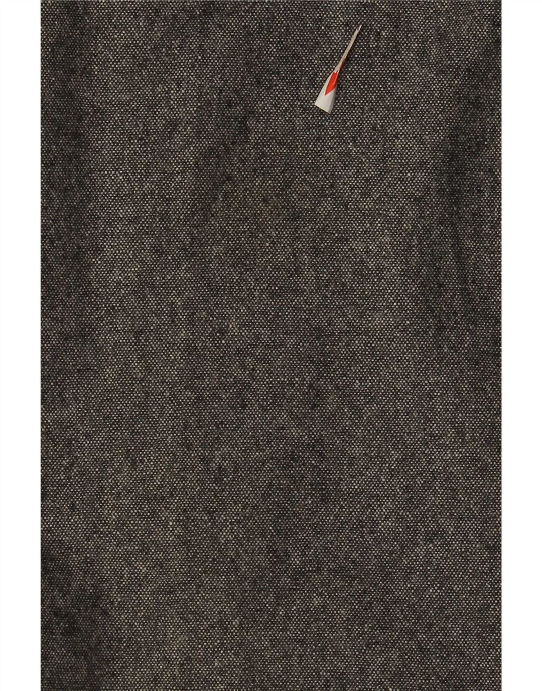 Pantaloni da abito dritti sartoriali da uomo Marks & Spencer W36 L29 grigio chiazzato