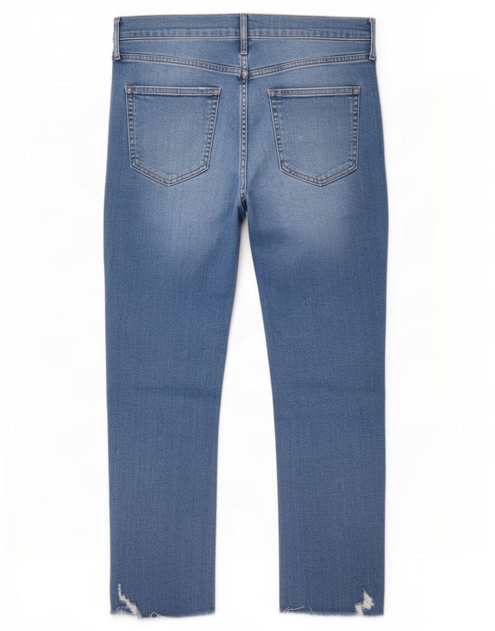 Jeans Gap slim effetto consumato a sigaretta da donna W32 L26 Blu