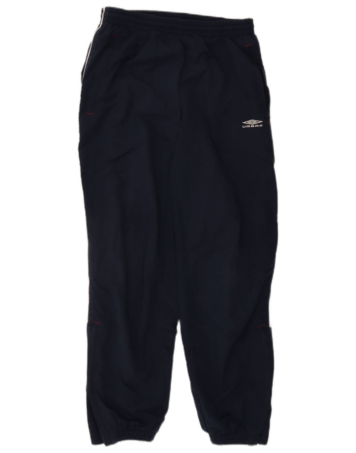 Umbro Pantaloni da tuta con grafica da uomo Joggers Small Poliestere blu navy