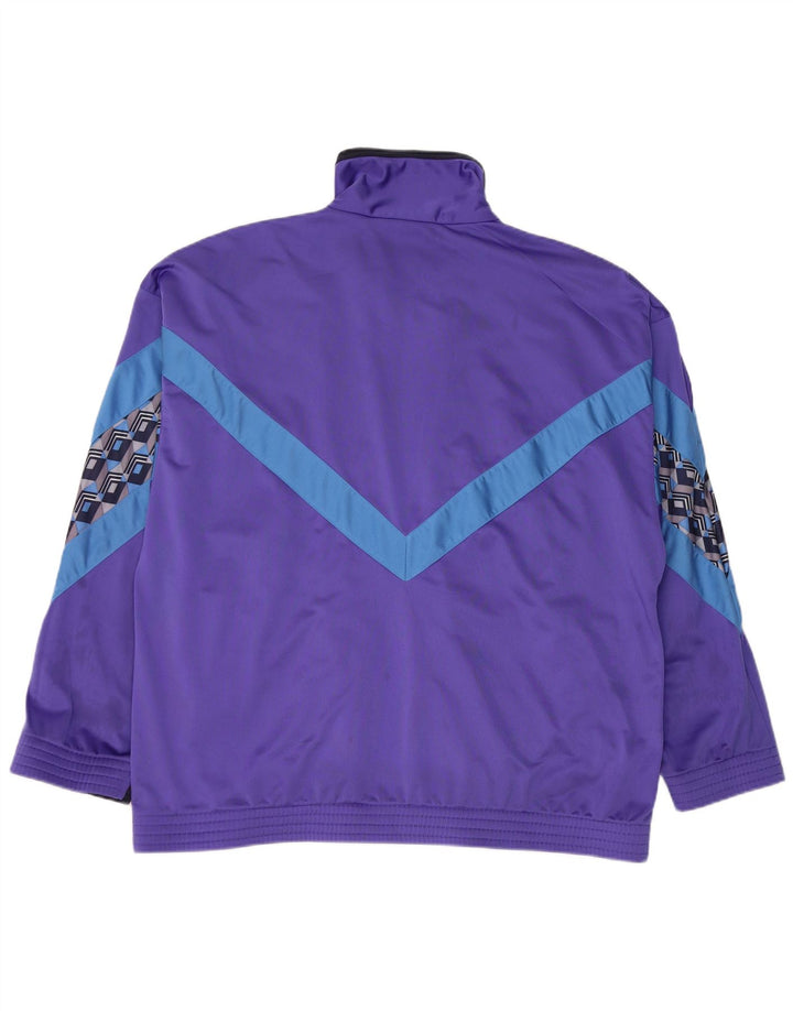 Giacca da tuta da uomo Lotto XL viola color block