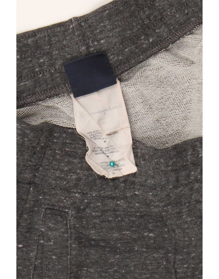 Pantaloncini sportivi da uomo Champion in cotone screziato grigio medio