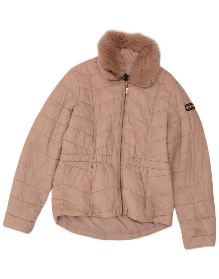 Giacca imbottita per ragazze Barbour 12-13 anni XL rosa in poliammide