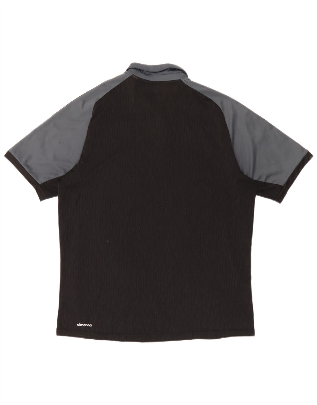 Polo Adidas Climacool da uomo color block medio nero