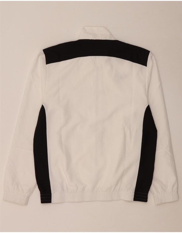 Giacca da tuta da ragazzo PUMA 15-16 anni Poliestere color block bianco