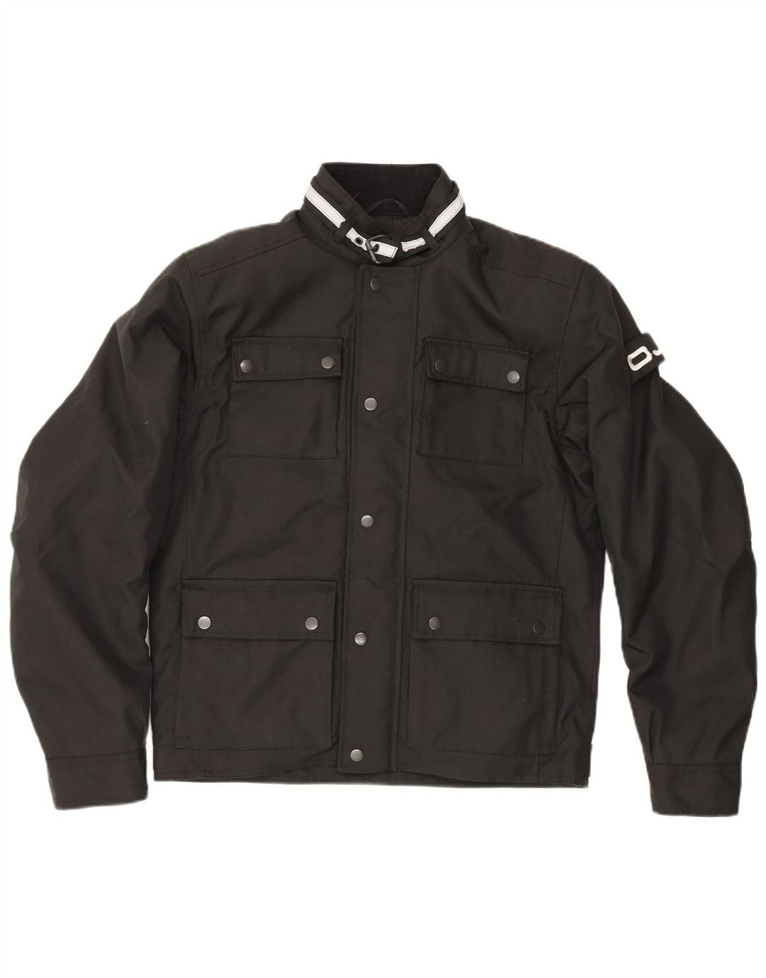 Giacca da pilota da uomo OJ Atmosfere UK 38 poliestere nero medio