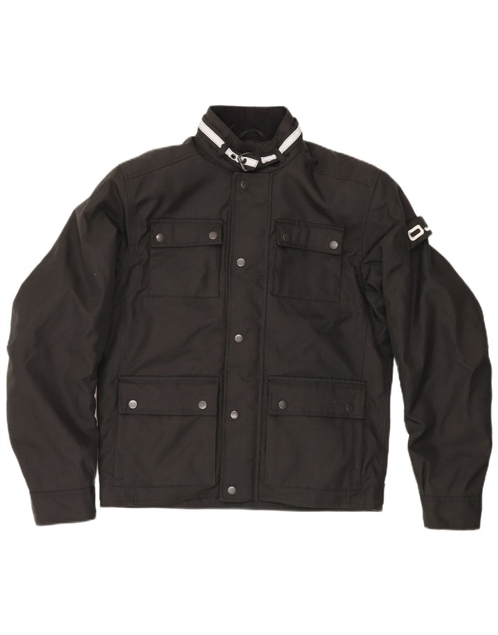 Giacca da pilota da uomo OJ Atmosfere UK 38 poliestere nero medio