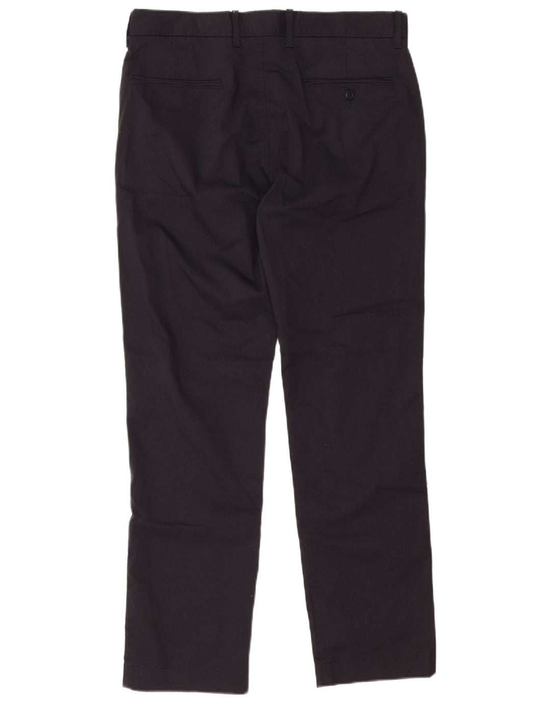 Pantaloni chino dritti elasticizzati da uomo J. Crew W31 L30 poliestere blu navy