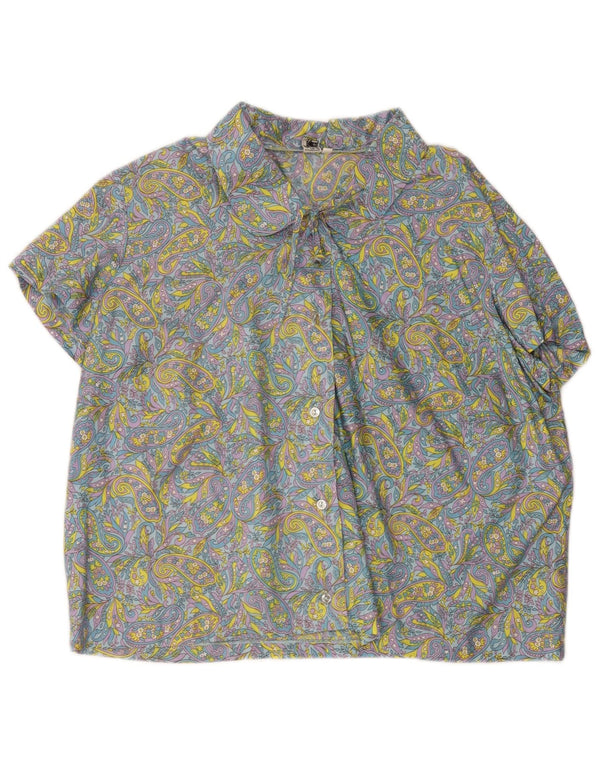 Camicia a maniche corte da donna Stella Camicetta EU 48 2XL Paisley multicolore