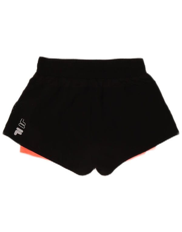 Pantaloncini sportivi grafici da donna Fila UK 12 medi neri