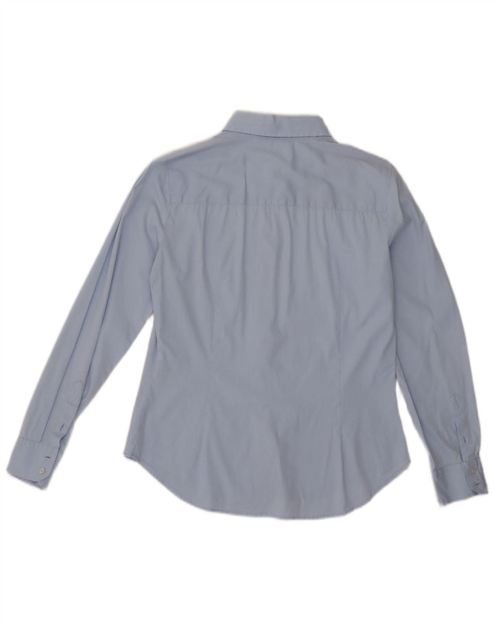 Camicia da Donna ZARA UK 12 Cotone Blu Medio