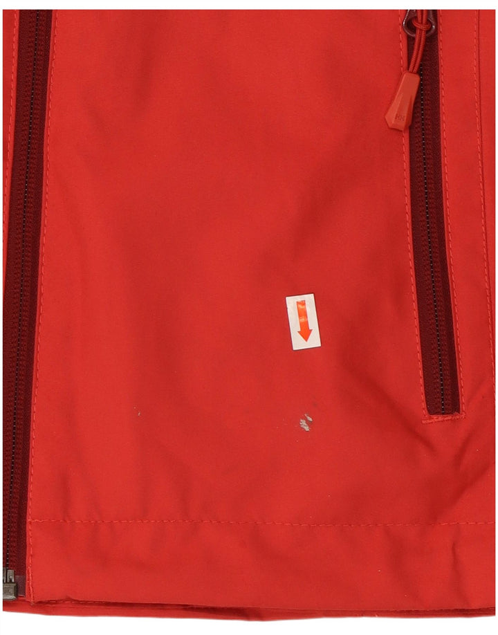 HELLY HANSEN Giacca a vento grafica da donna UK 14 Poliestere rosso medio