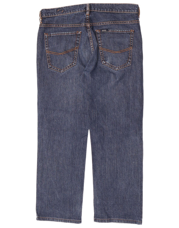 Jeans Uomo Rifle Dritti W34 L26 Blu Cotone