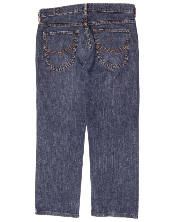 Jeans Uomo Rifle Dritti W34 L26 Blu Cotone