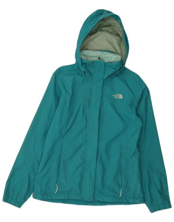 Giacca antipioggia con cappuccio The North Face da donna Hyvent UK 14 nylon blu medio
