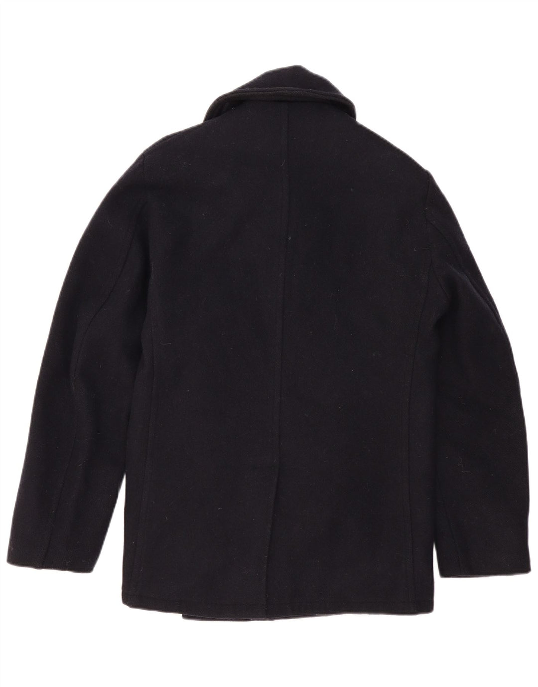 Fidelity Cappotto da marinaio da uomo Gerald & Stewart UK 42 XL Lana blu navy