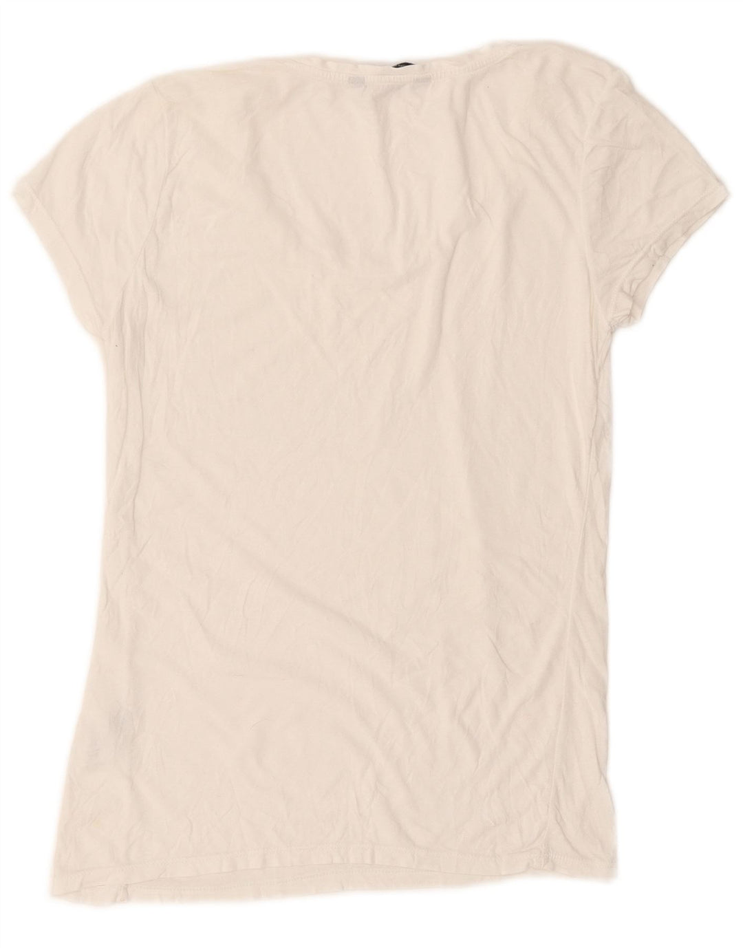 T-shirt da donna French Connection Top UK 10 piccola in cotone bianco