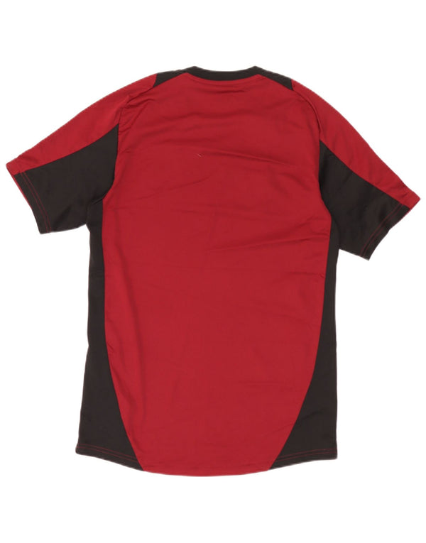 Maglietta grafica Adidas da uomo Newcastle United Top Small Maroon Colourblock