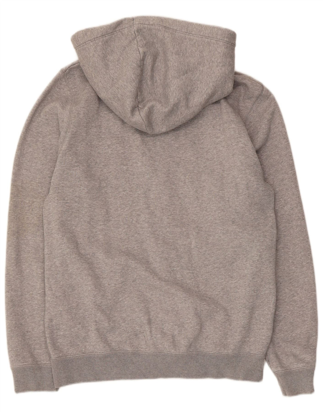Maglione con cappuccio e zip da uomo Jack Wills in cotone screziato grigio medio