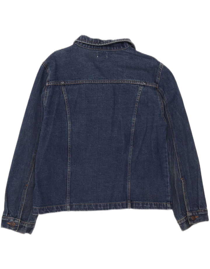 Giacca di jeans da donna X-Mail IT 42 blu navy medio