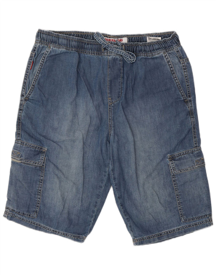 Pantaloncini di jeans cargo Carrera da uomo 629 IT 48 medio W32 cotone blu