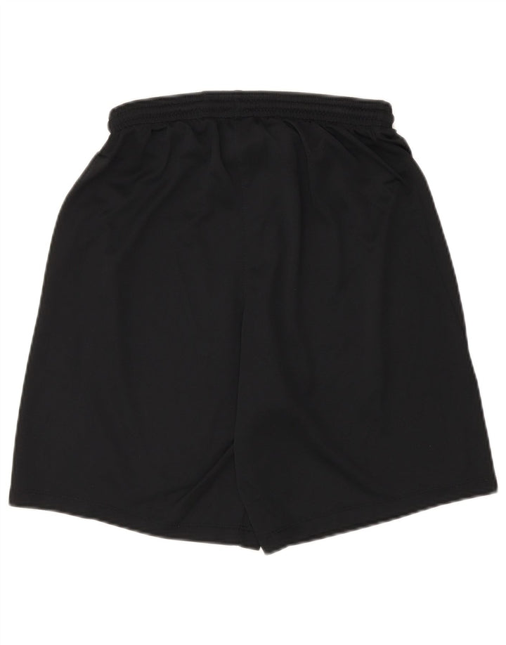 Pantaloncini sportivi Nike da uomo slim fit piccoli in poliestere nero