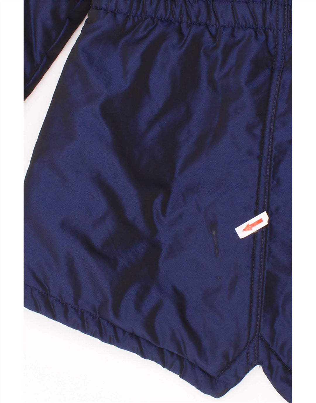 Parka con cappuccio per ragazze Ted Baker 5-6 anni in nylon blu navy