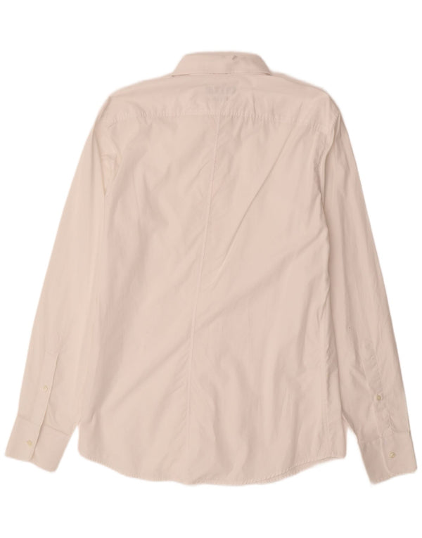 Camicia Uomo TRUSSARDI Taglia 42 Large Cotone Bianco